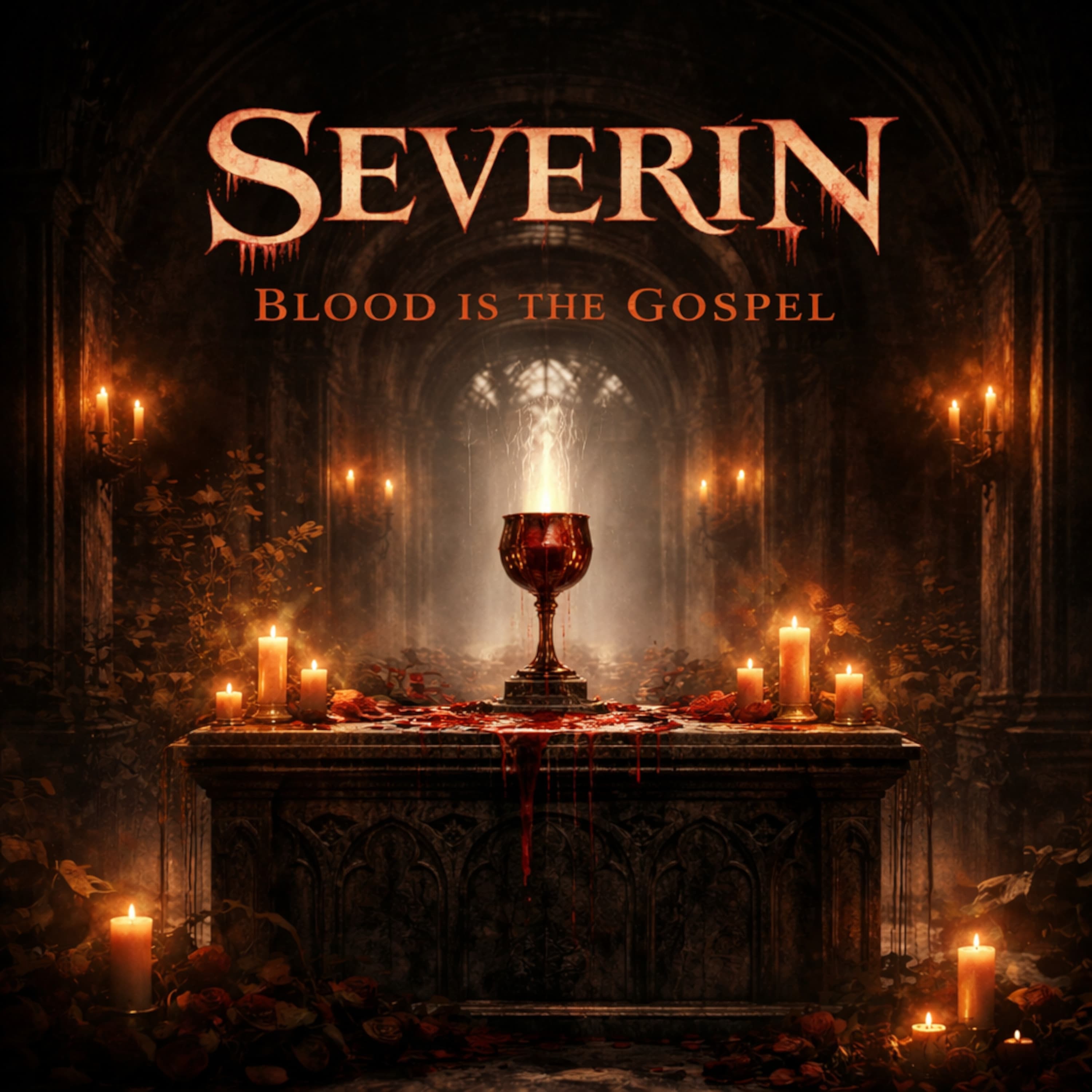 Severin — Blood is the Gospel (NR-007) cover